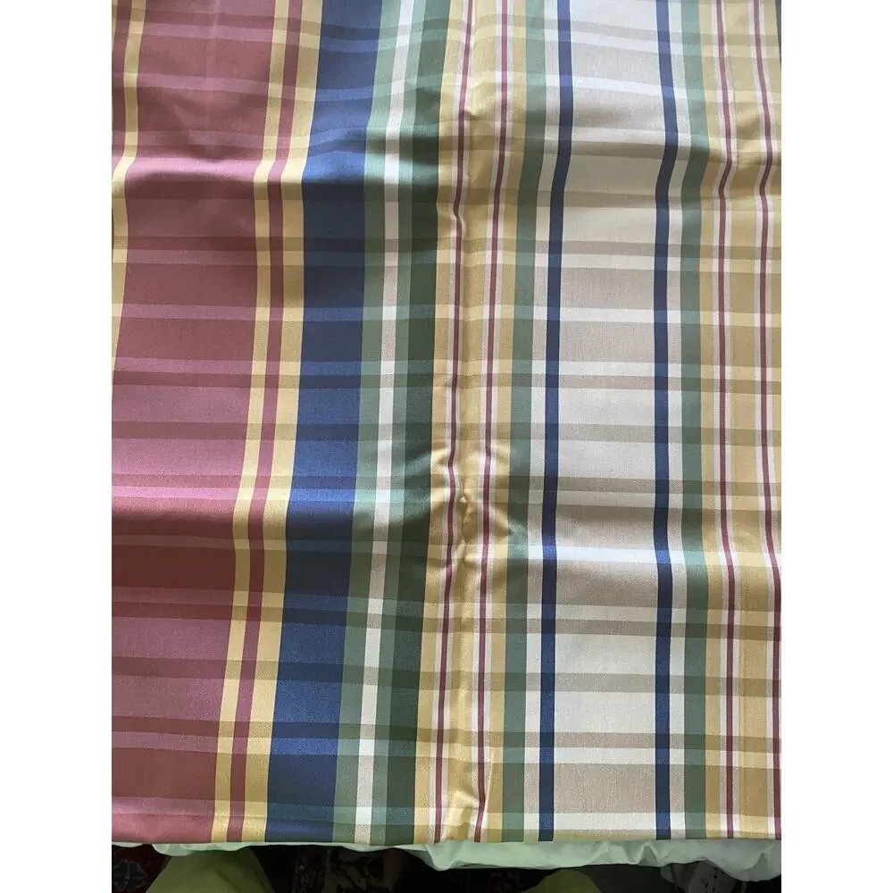 Multicolor Woven Plaid Fabric 56